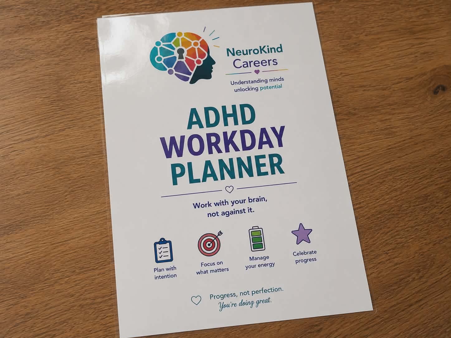ADHD Workday Planner